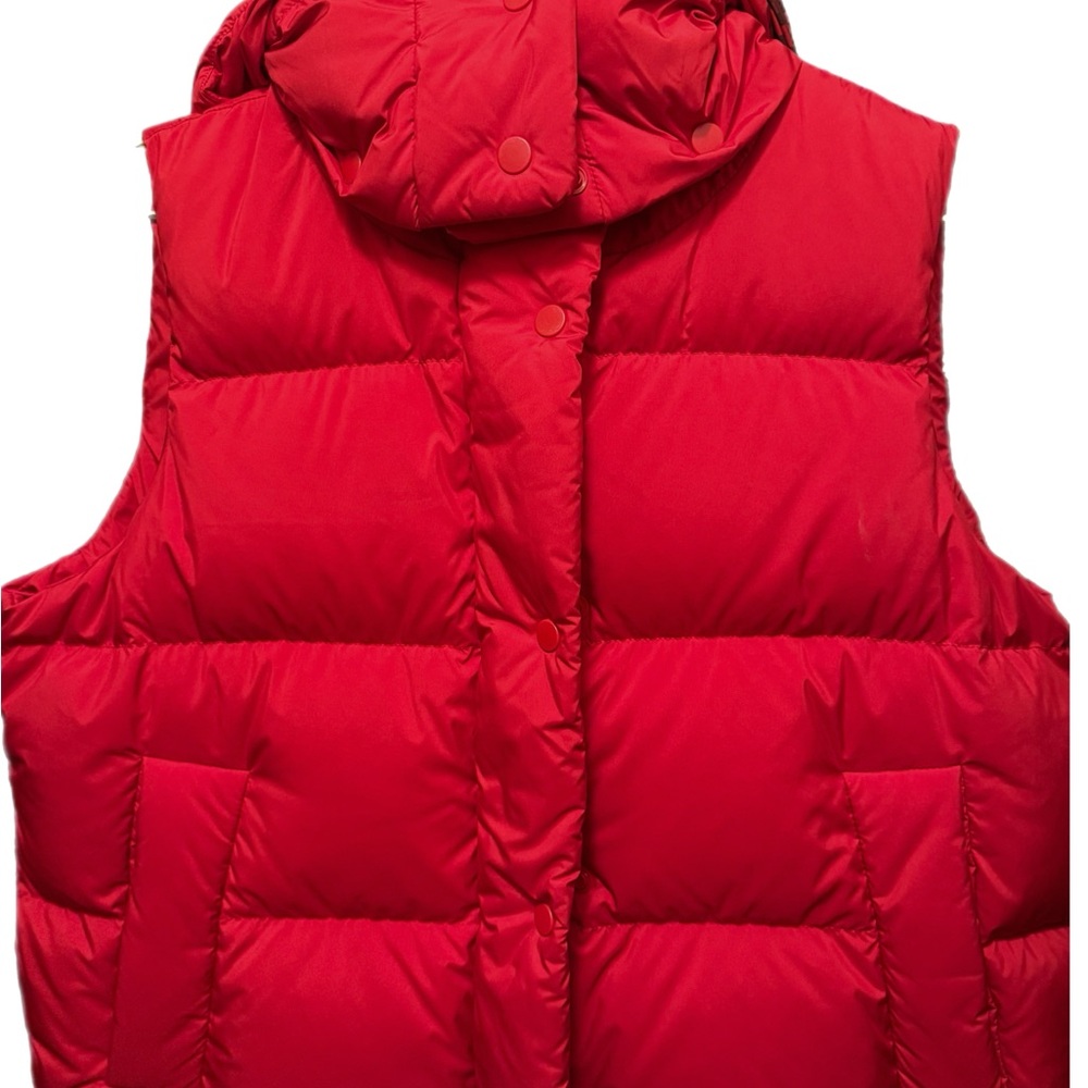 Lululemon Lunar New Year Wunder Puff Cropped Vibrant Red Puffer Vest - Picture 3 of 9